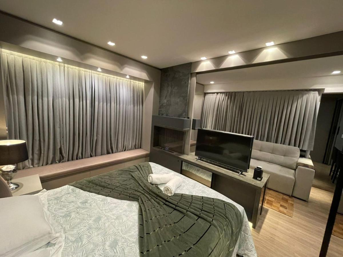 Appartamento Loft Novo Aconchegante A 500M Da Rua Coberta Gramado Esterno foto