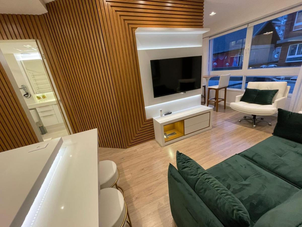 Appartamento Loft Novo Aconchegante A 500M Da Rua Coberta Gramado Esterno foto